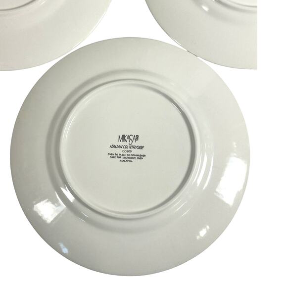 Mikasa Italian Countryside DD900 Dinner Plates-Excellent-Set of 5 - Picture 5 of 6
